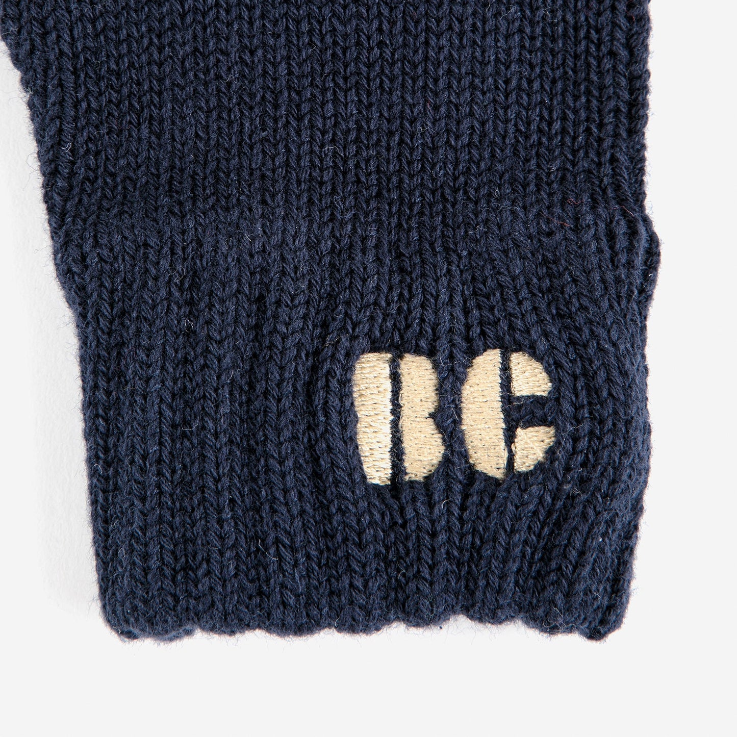 儿童藏青色手套