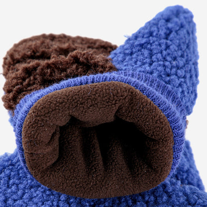 儿童藏青色手套