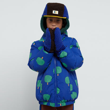 儿童藏青色手套