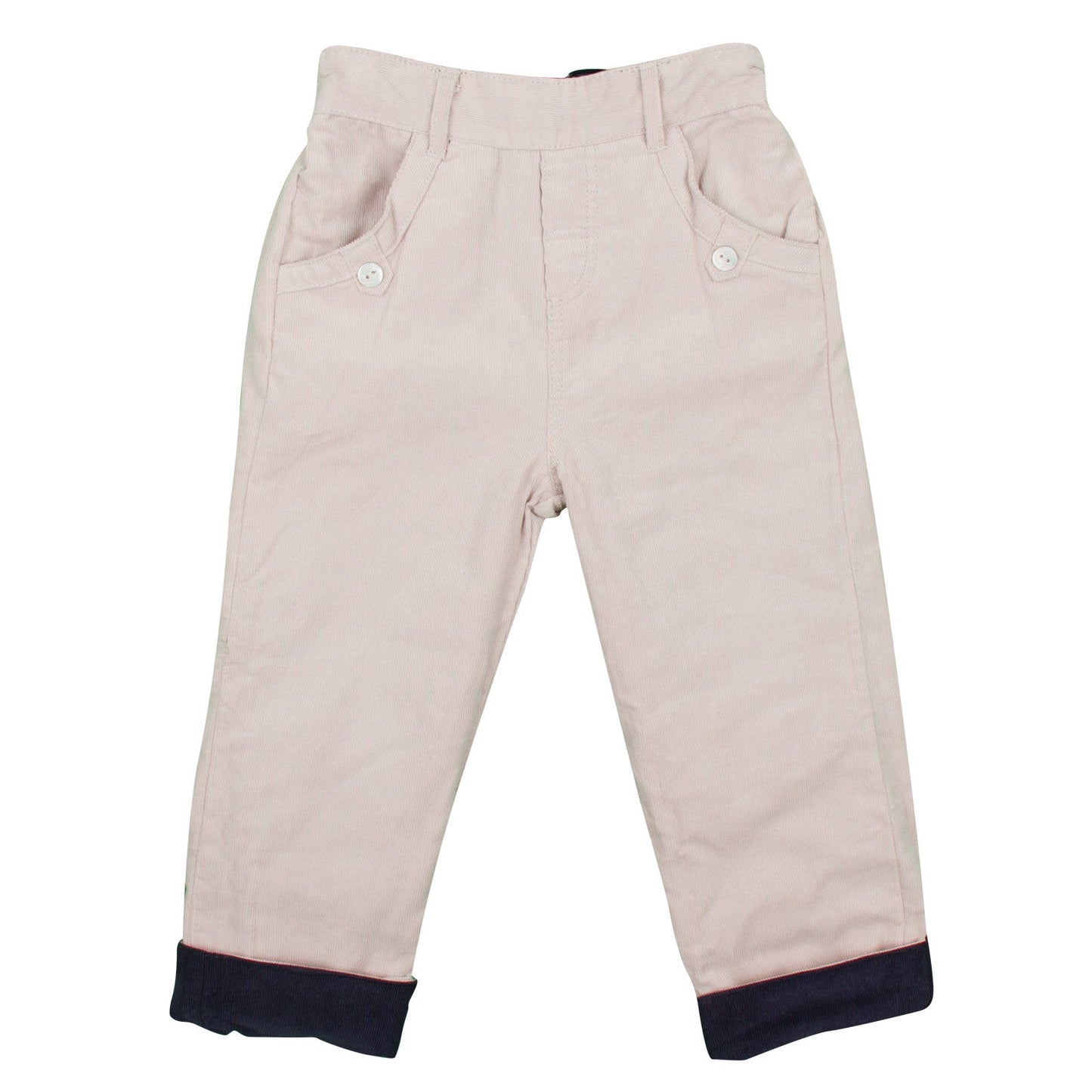 Baby Boys Navy Blue  Reversible Pants