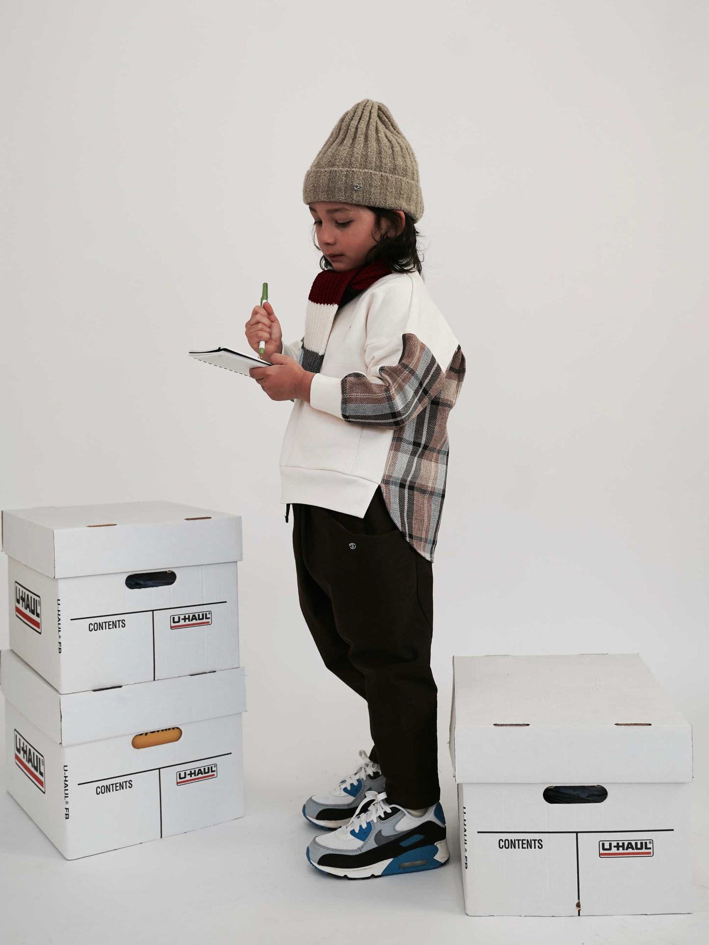 儿童白色棉卫衣