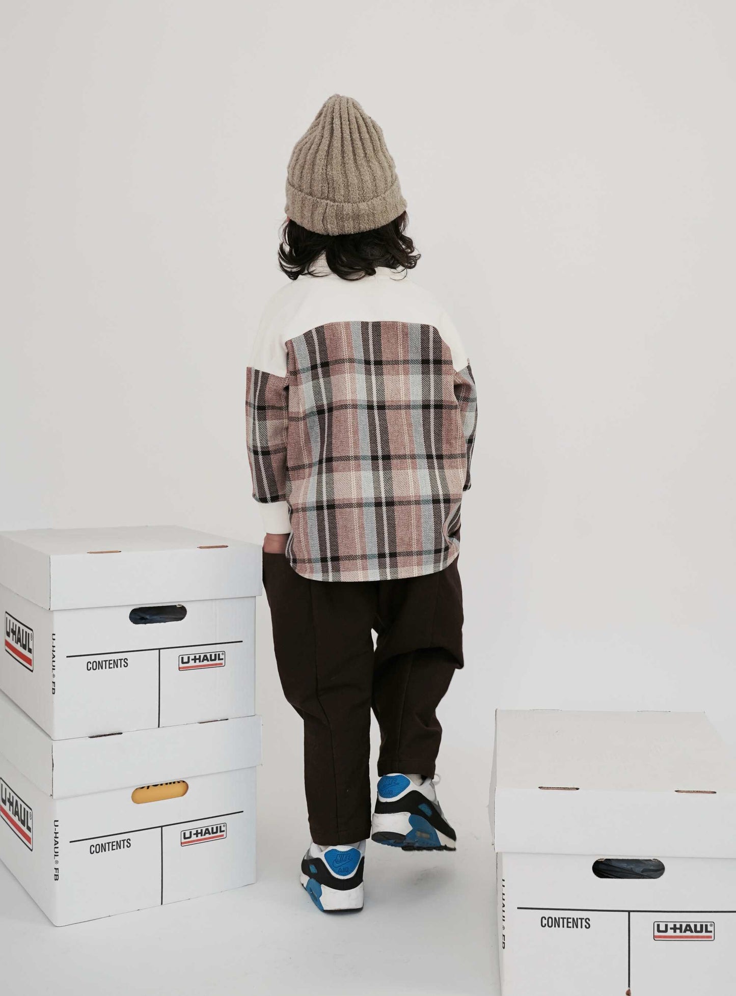 儿童白色棉卫衣