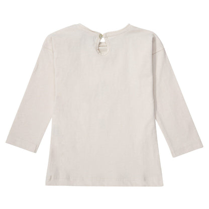 Girls Beige Mademoiselle Ida Chamonix T-shirt