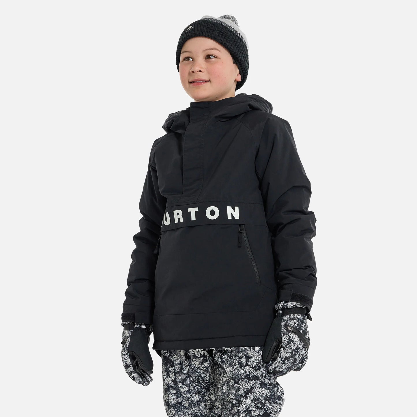 儿童黑色滑雪服