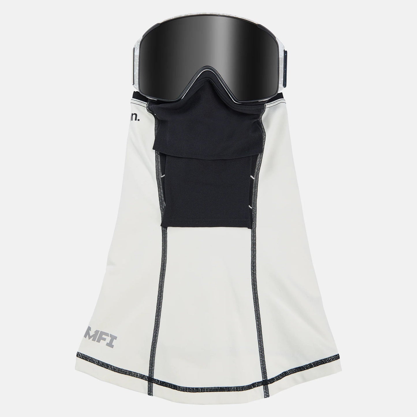 白色滑雪镜&面罩套装(ANON M4S 柱面镜)