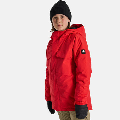 儿童红色滑雪服