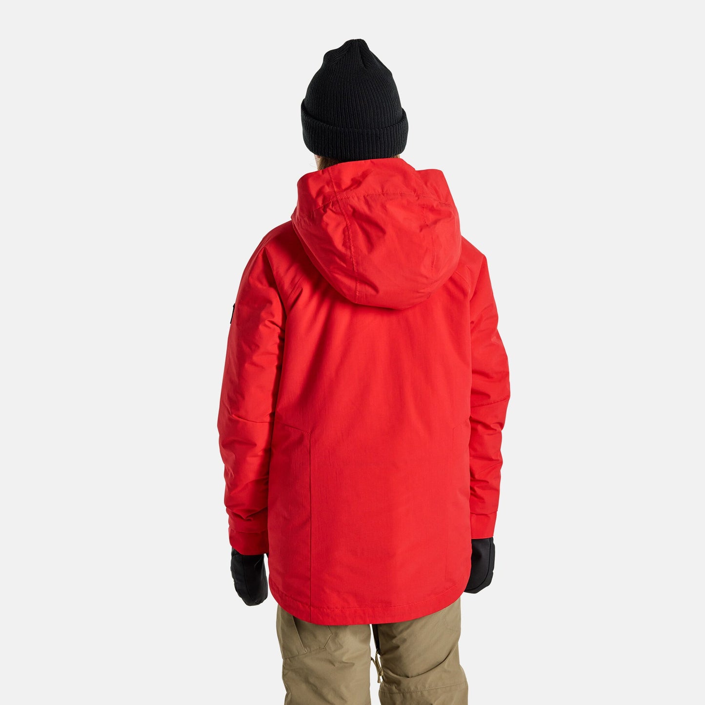 儿童红色滑雪服
