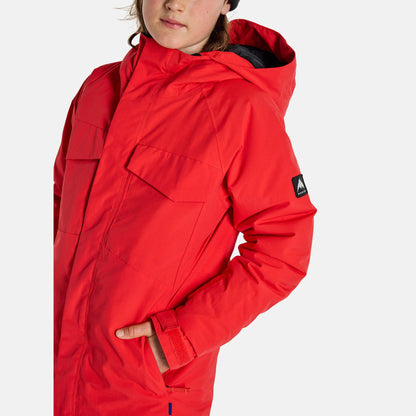 儿童红色滑雪服