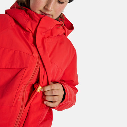儿童红色滑雪服
