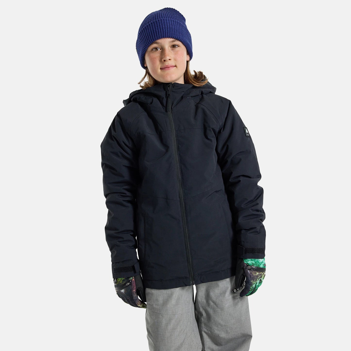 儿童黑色滑雪服