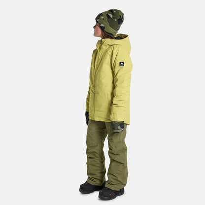 儿童黄色滑雪服