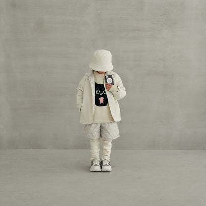 儿童白色双面夹克