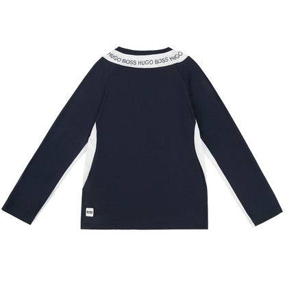 Boys Blue Logo Top