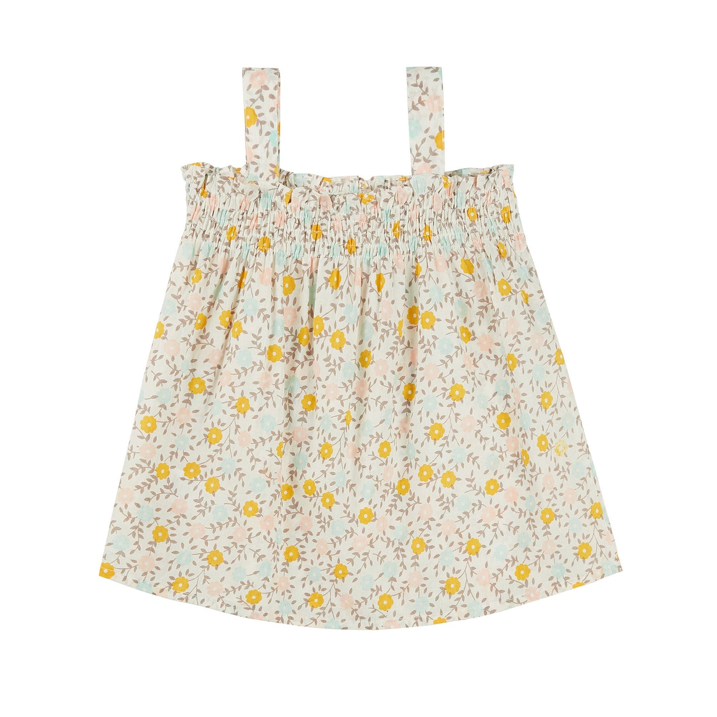 Baby Girls Flowers Cotton Set