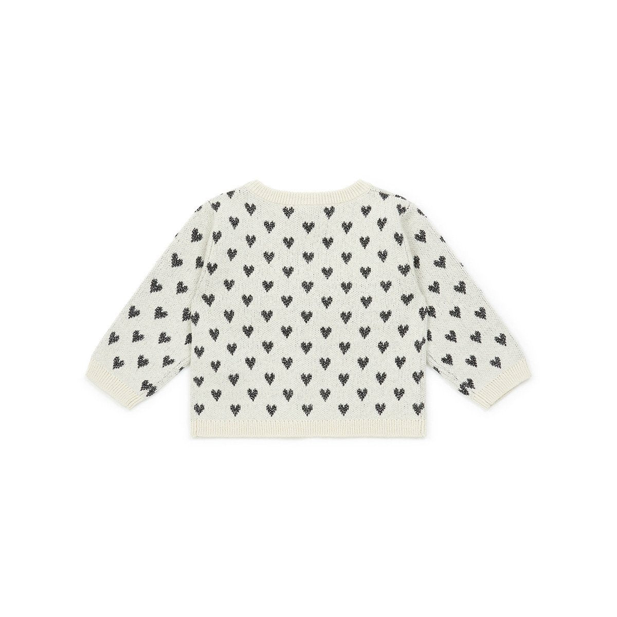 Baby Girls Ecru Coeur Cardigan