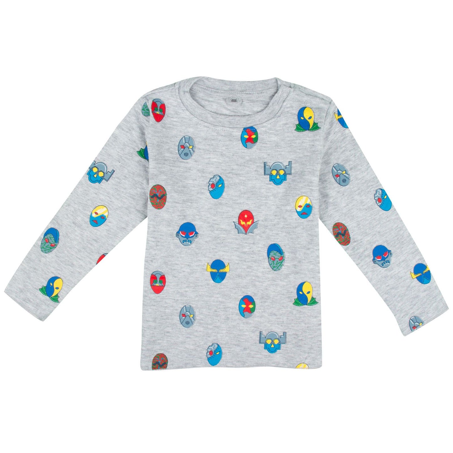 Georgie/Macy Baby Grey Super Stella Heroes Trim Top&Trousers