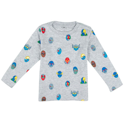 Georgie/Macy Baby Grey Super Stella Heroes Trim Top&Trousers