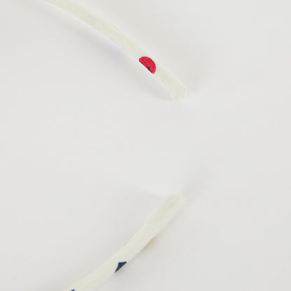 女童白色Logo发箍