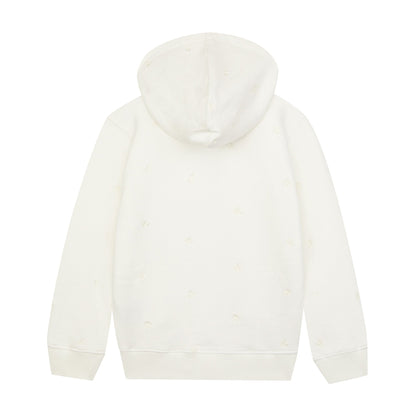 女士白色拉链上衣