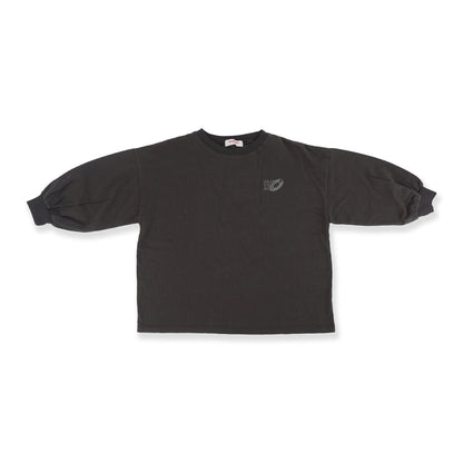 儿童木炭色棉T恤