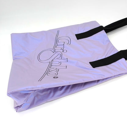 女童丁香紫芭蕾舞单肩包