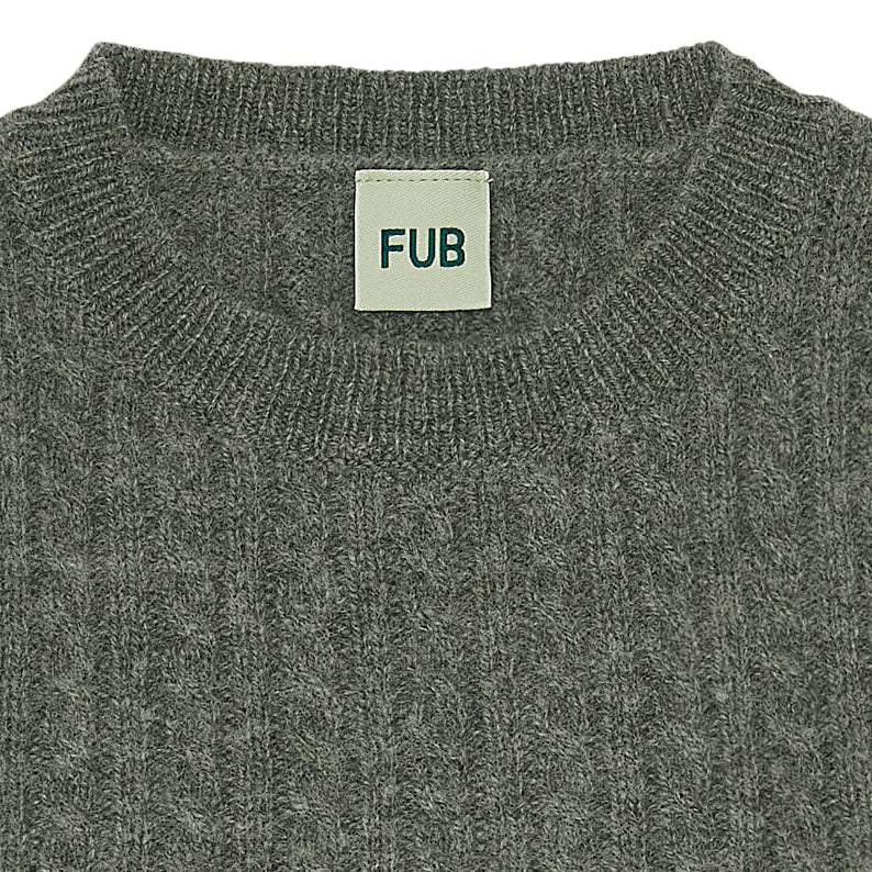 儿童深绿色羊毛背心