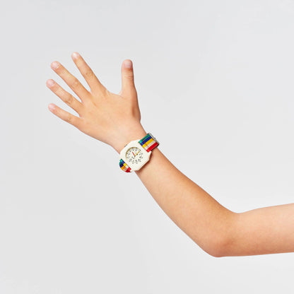 儿童彩色条纹手表