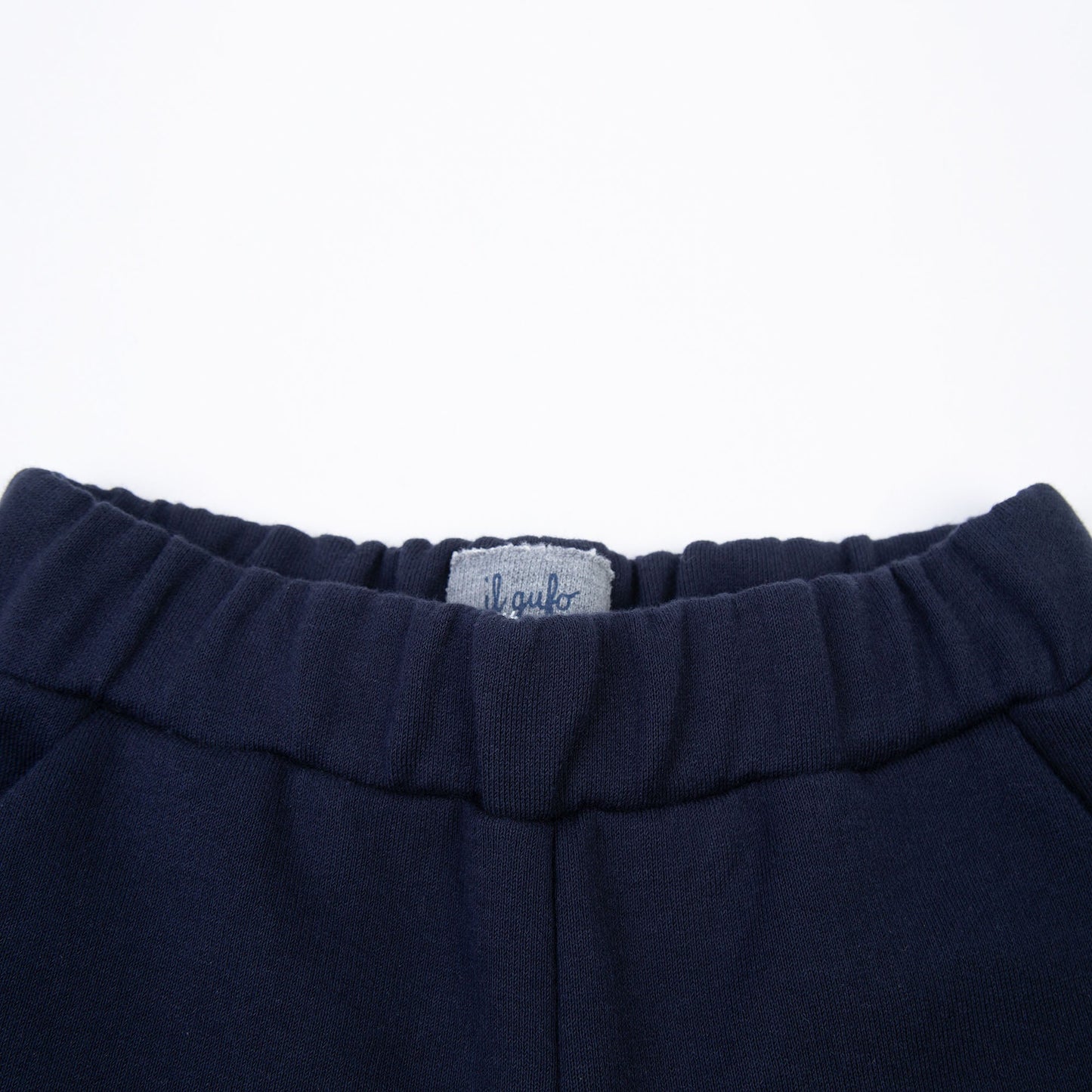 儿童藏青色棉长裤