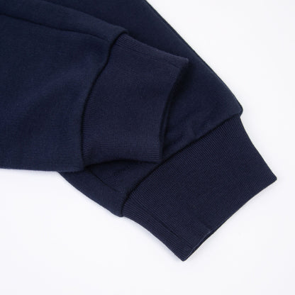 儿童藏青色棉长裤