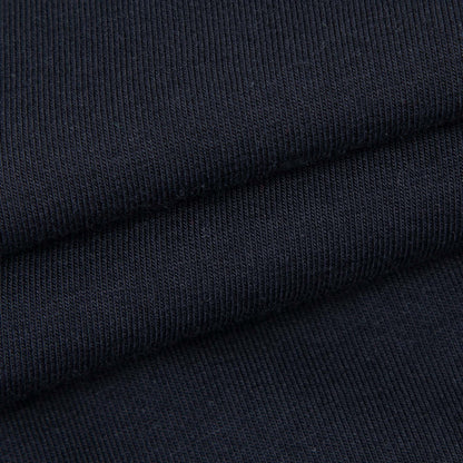 婴儿黑色Logo棉长裤