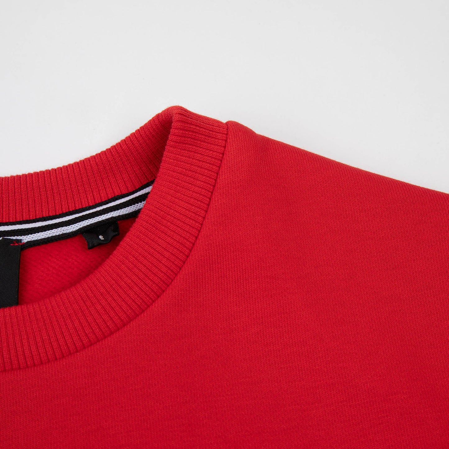 男童红色Logo棉卫衣