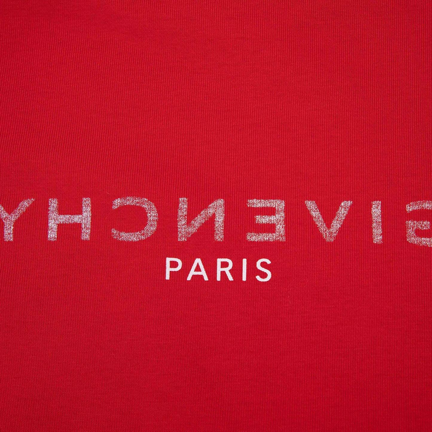 男童红色Logo棉卫衣