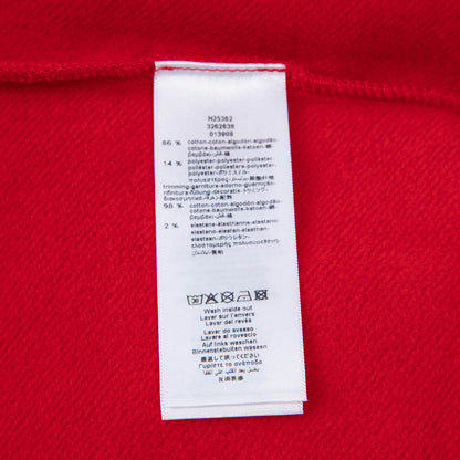 男童红色Logo棉卫衣