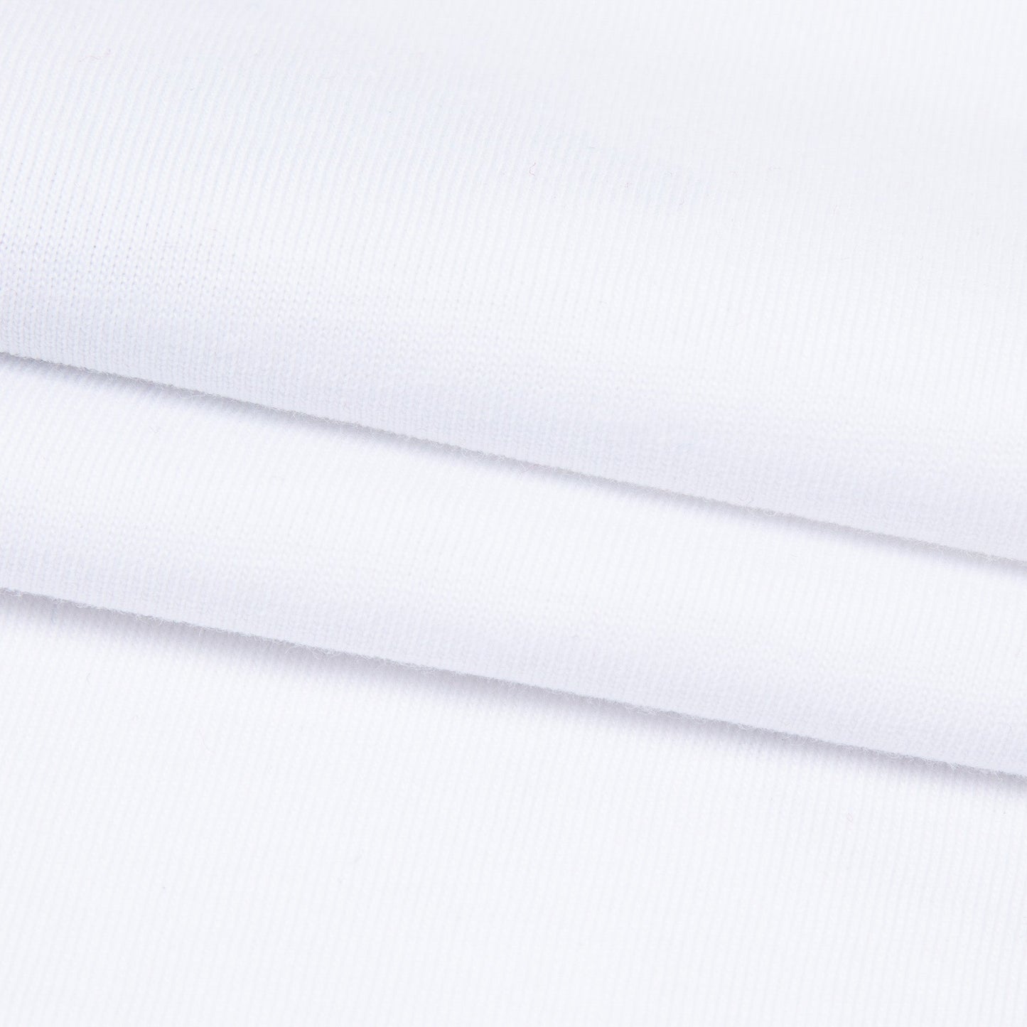 男童白色印花棉T恤