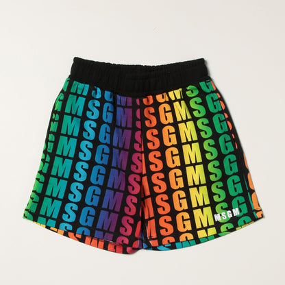 儿童黑色棉短裤