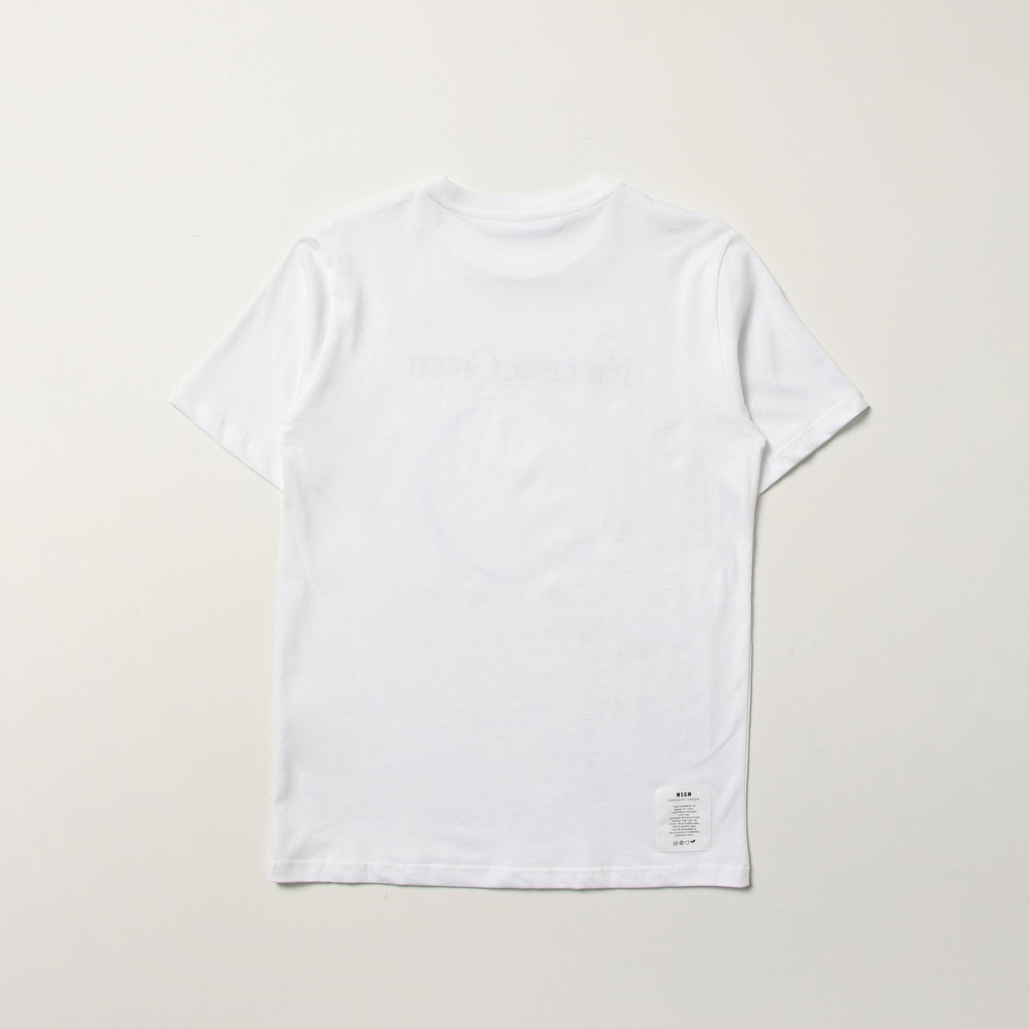 儿童白色棉T恤