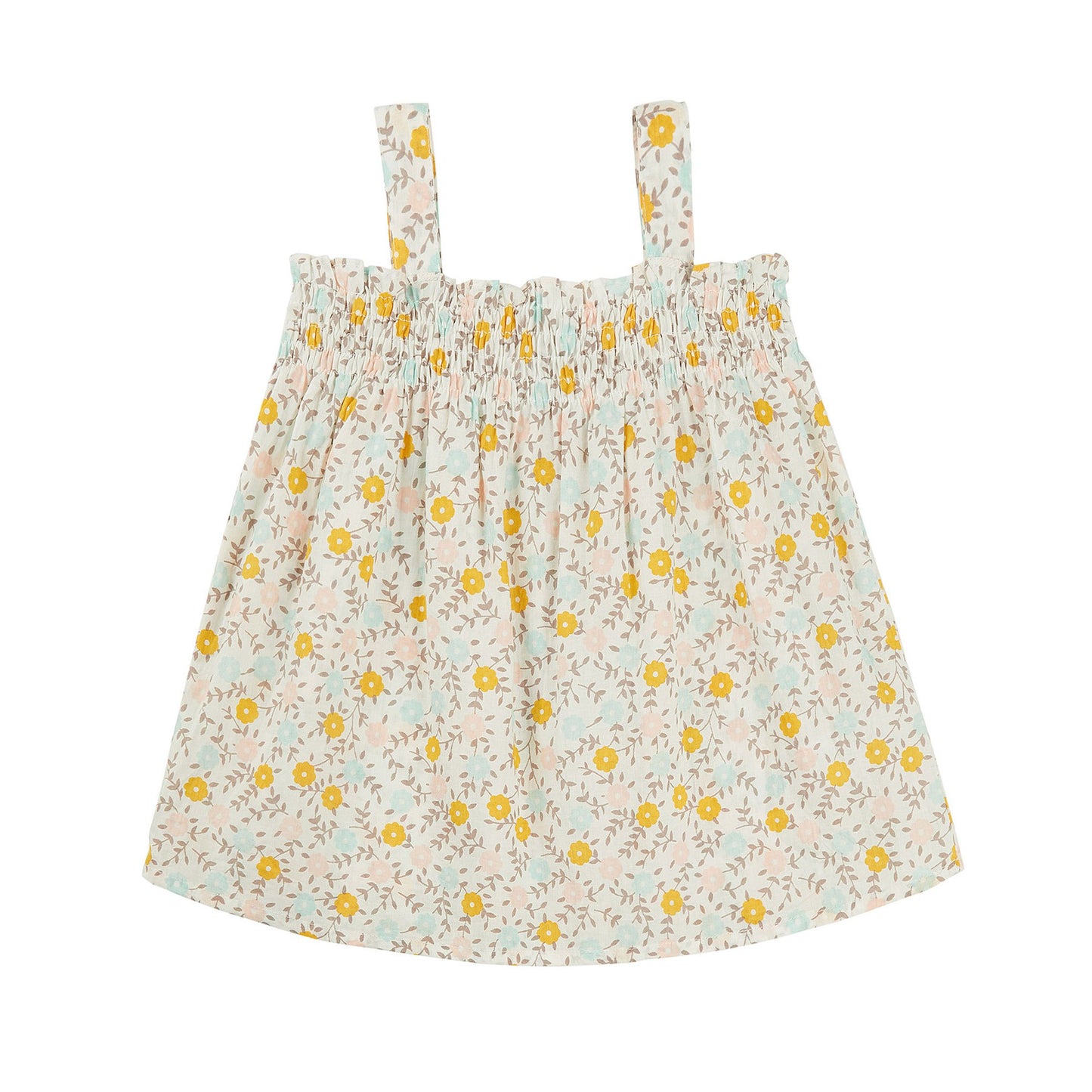 Baby Girls Flowers Cotton Set