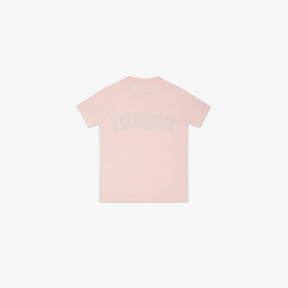 儿童粉色Logo T恤
