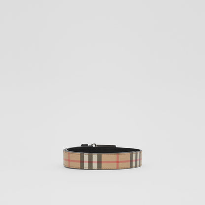 男童米色皮革腰带