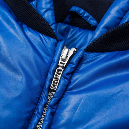 Baby Boys Navy Blue Hooded Padded Jacket