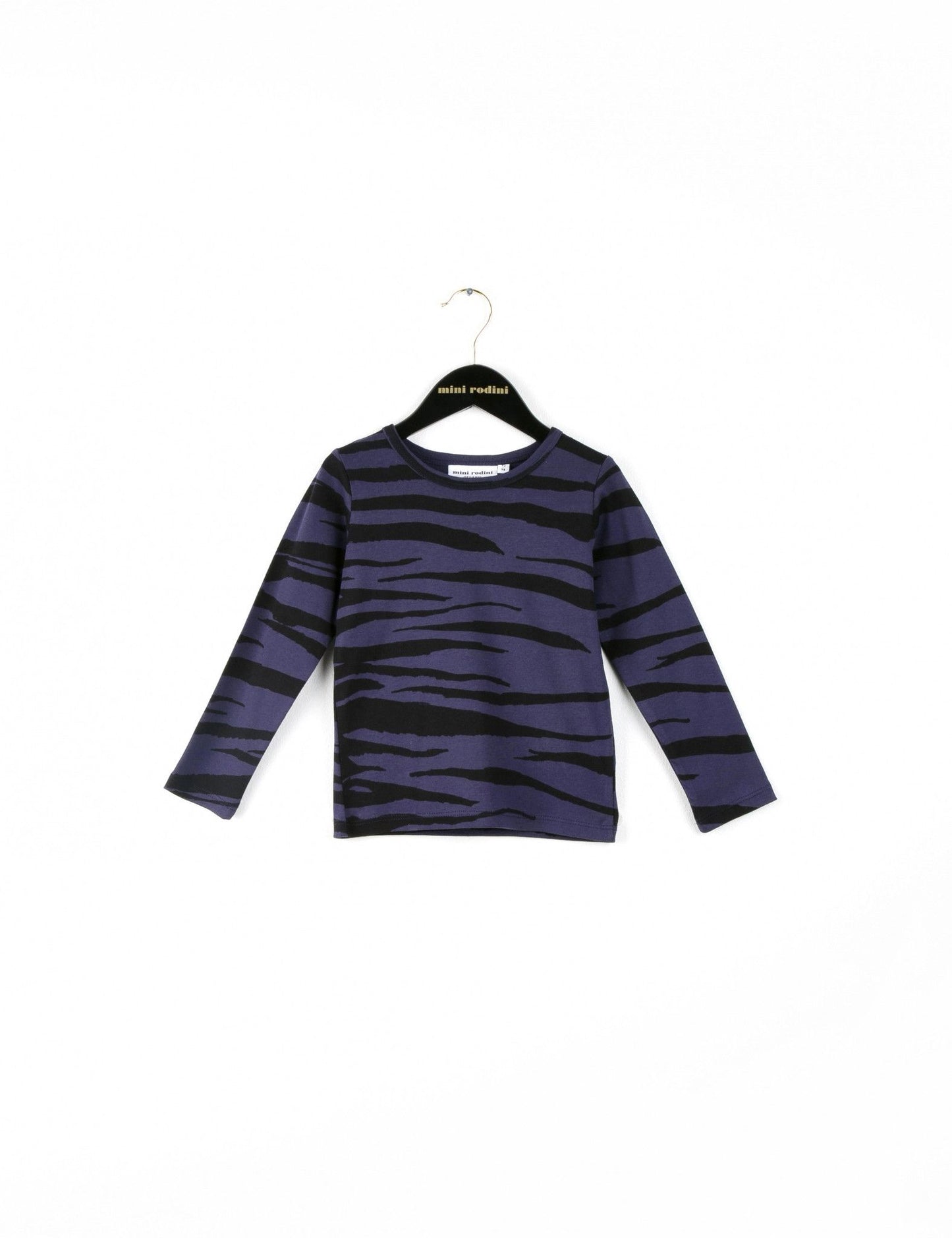 Tiger Dk Blue Stripes Long Sleeve T-Shirt