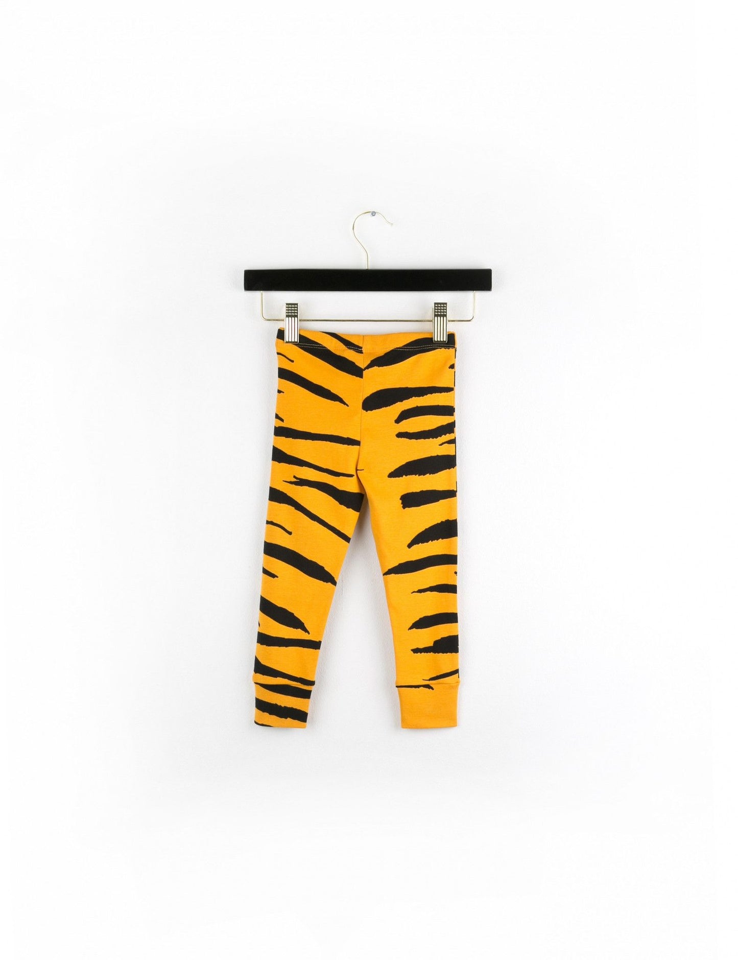 Tiger Orange Stripes Leggings
