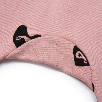 Boys&Girls Pink Davenport Pants With Bandit Lovehearts