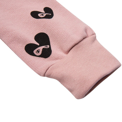 Boys&Girls Pink Davenport Pants With Bandit Lovehearts