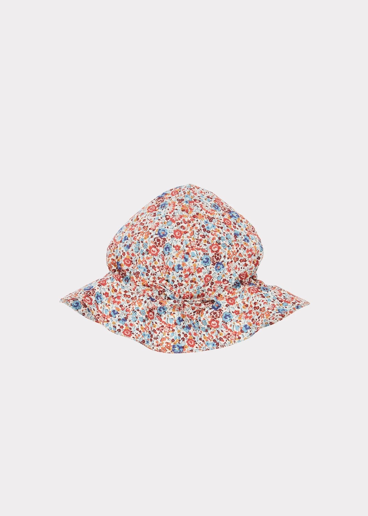 Girls Floral Sun Hat