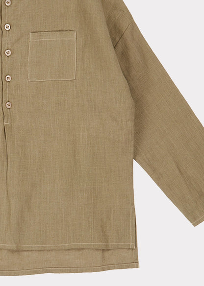 儿童深灰色衬衫