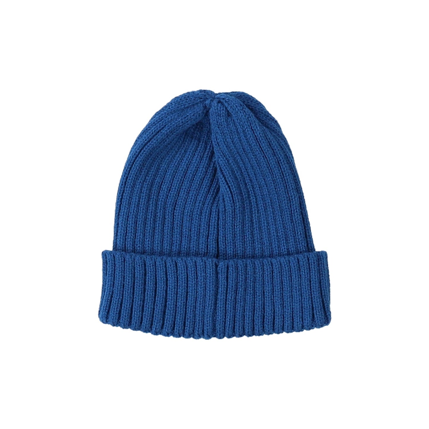 儿童蓝色Logo针织帽子