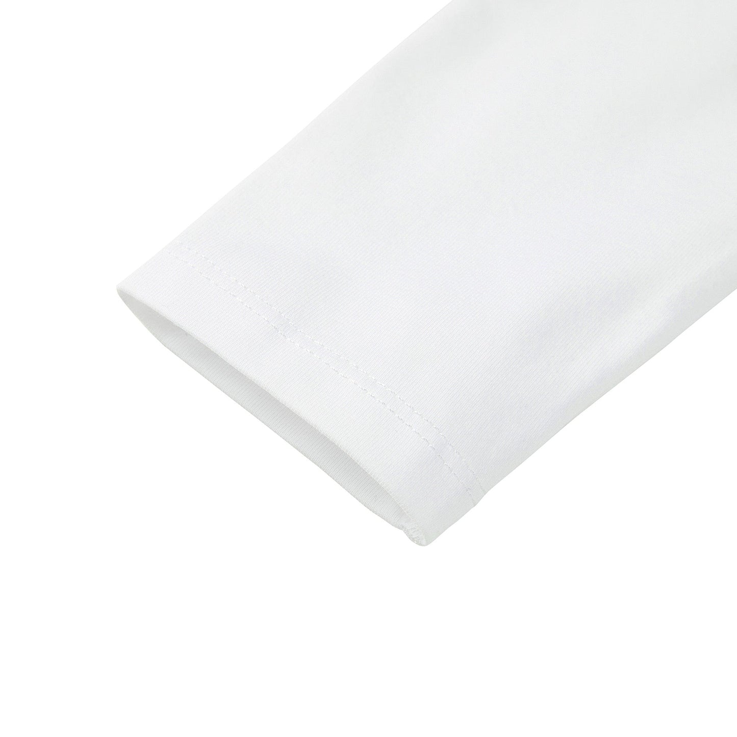 男婴白色Logo棉上衣