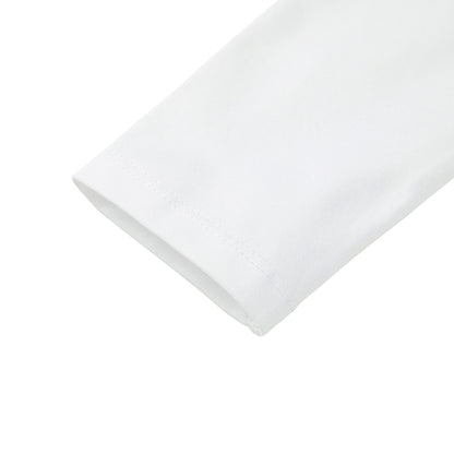 男婴白色Logo棉上衣