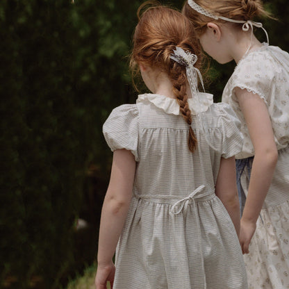 女童紫色花朵发夹